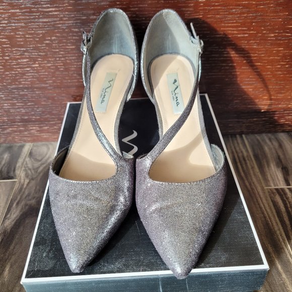 Nina slingback evening shoe - Picture 2 of 2